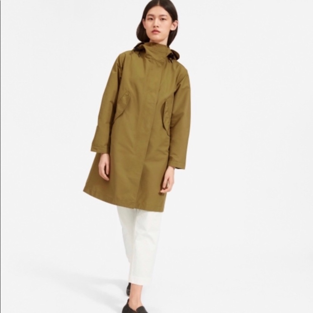 Everlane ReNew Anorak Jacket—Olive